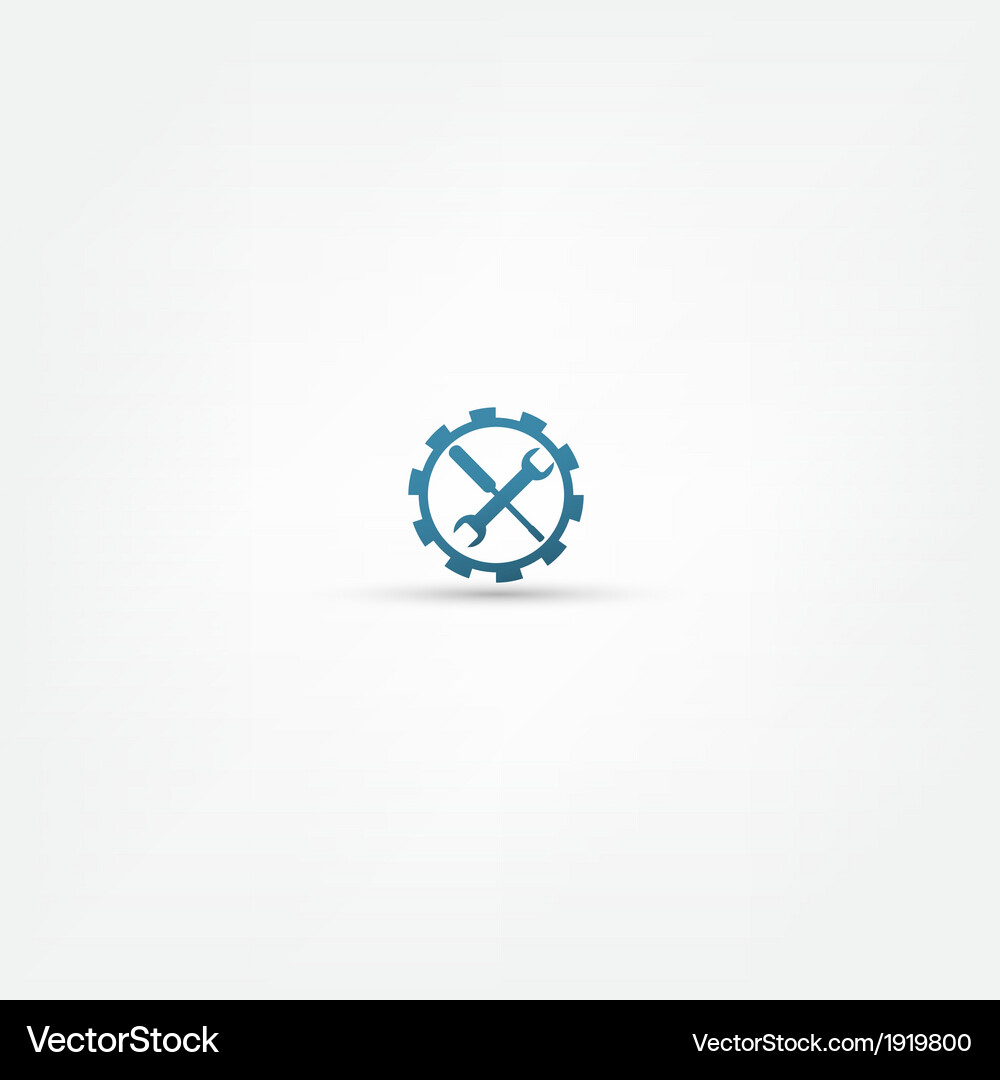Setting icon Vector Image