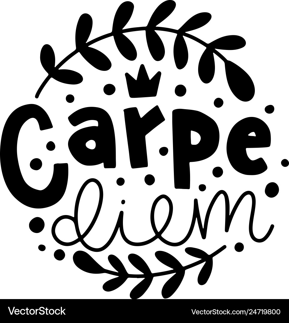 Typography motivational poster Royalty Free Vector Image