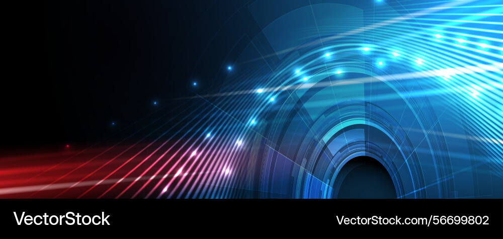 Abstract high technology and science background Vector Image