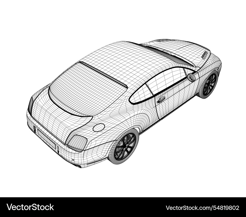 Coloring page line art for book and drawing black Coloring page line art for book and drawing black vector image