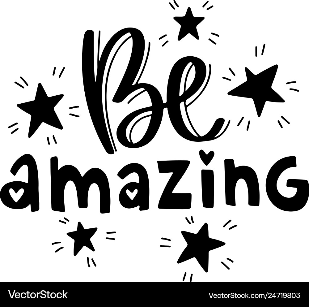 Typography motivational poster Royalty Free Vector Image