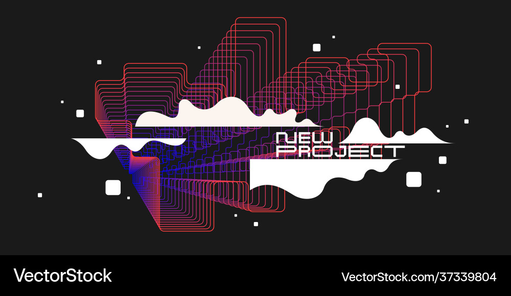 Modern backgrounds with abstract elements vector image
