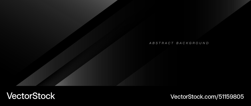 Black abstract background elegant dark diagonal Vector Image
