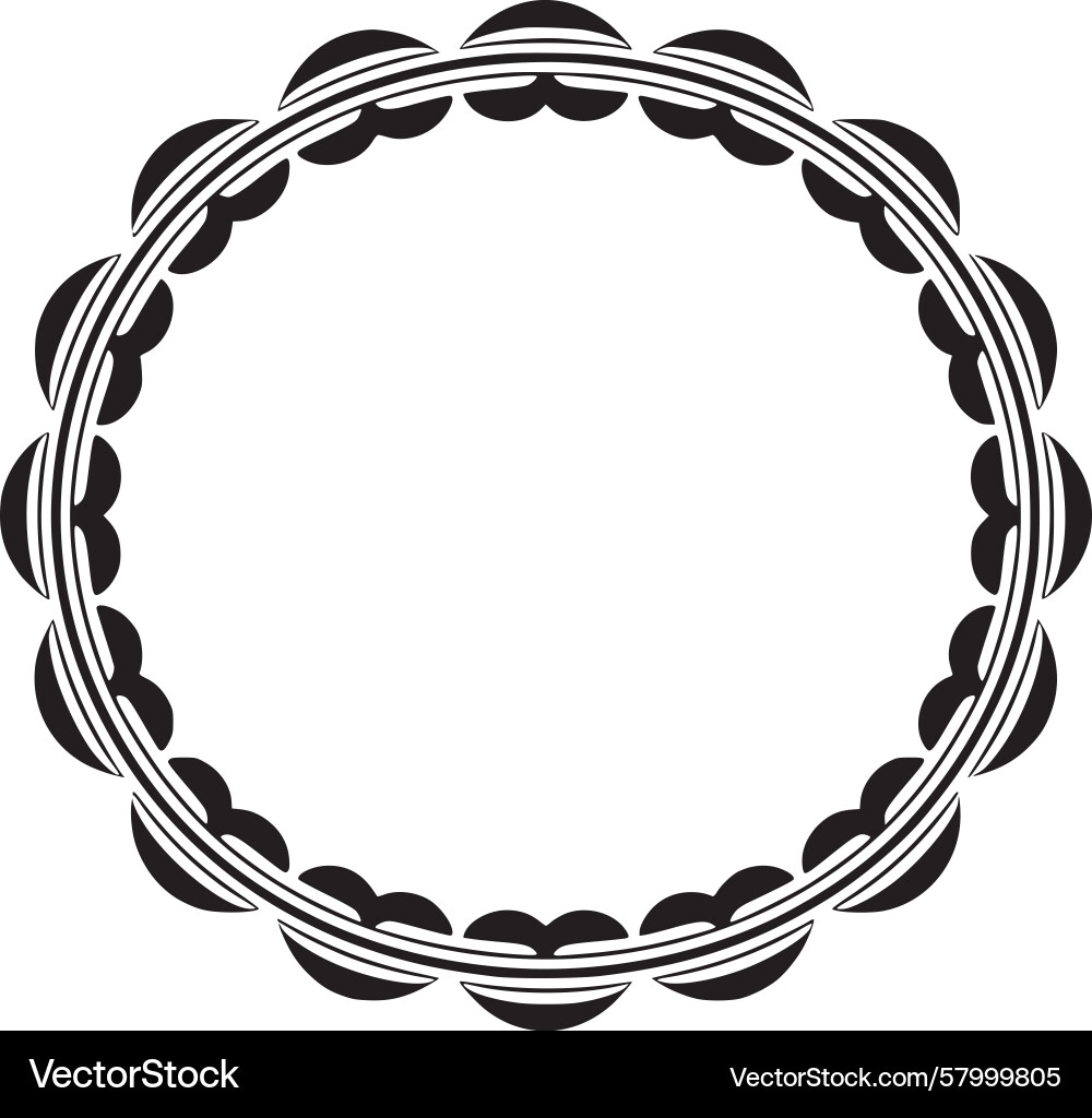 Intricate Circular Pattern Vector Image