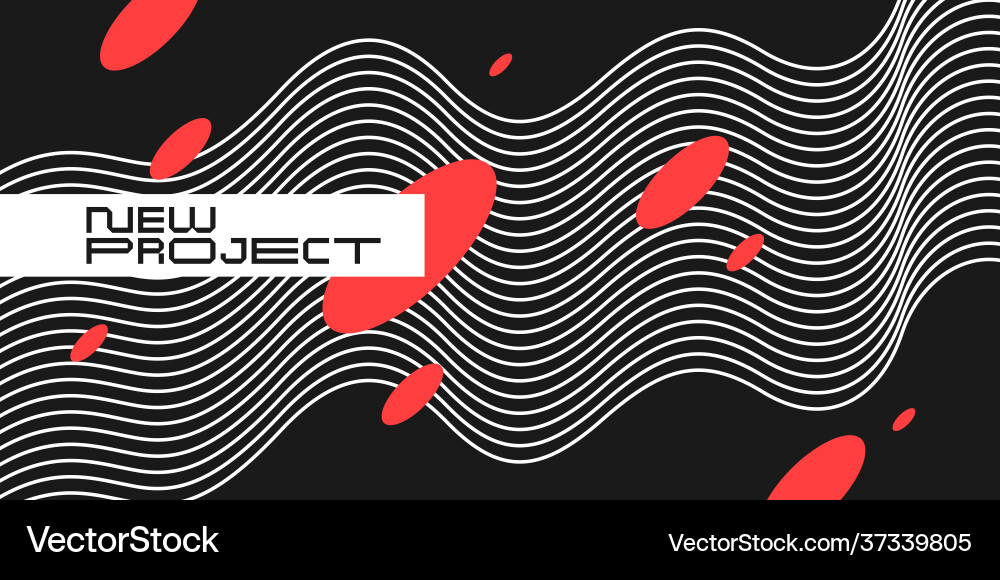 Modern backgrounds with abstract elements vector image