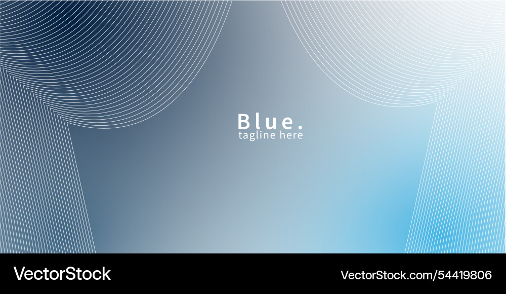 Gradient blue line background Gradient blue line background Vector Image