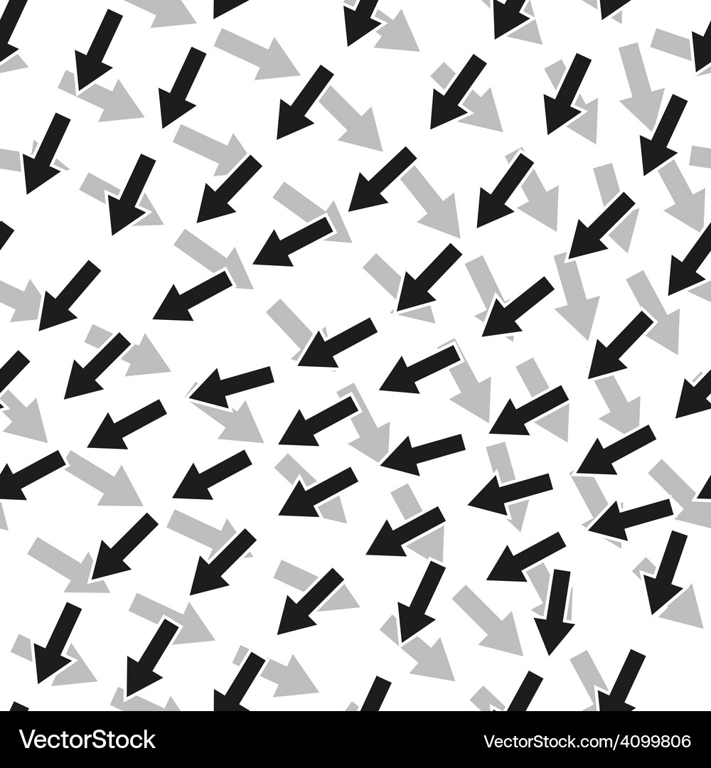Seamless arrow pattern Vector Image