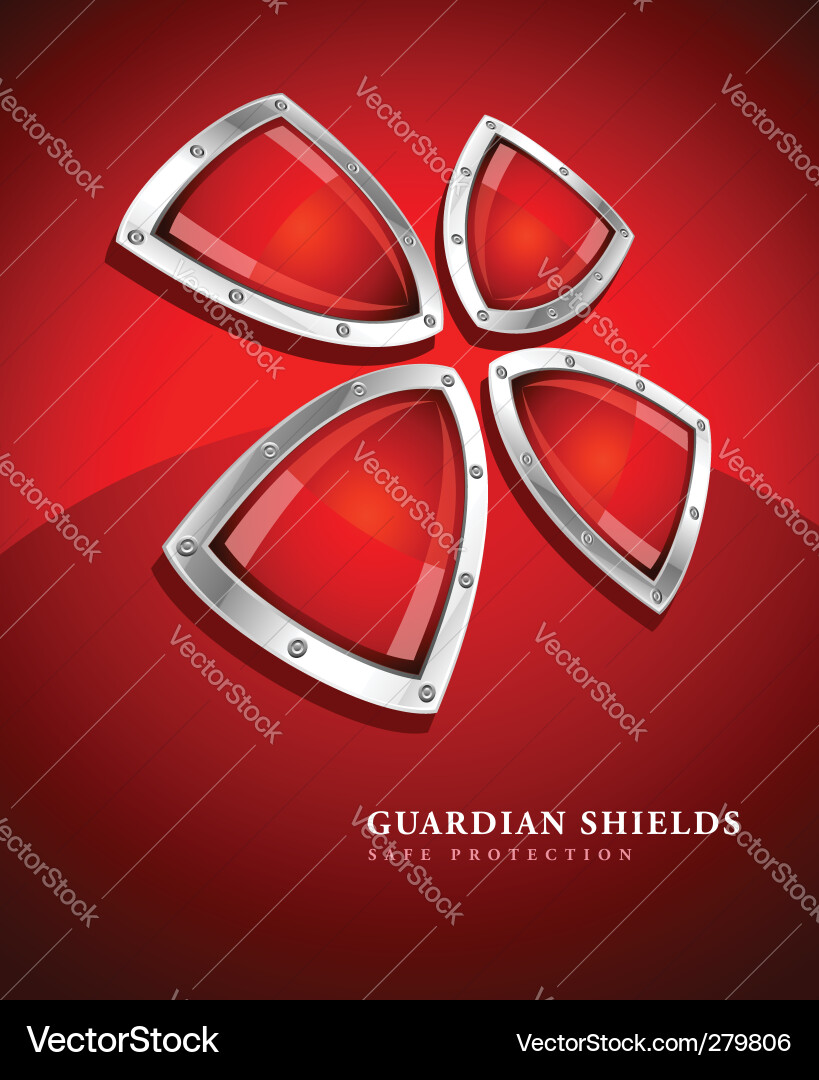 Sicherheitssymbol Shield Vektorbild