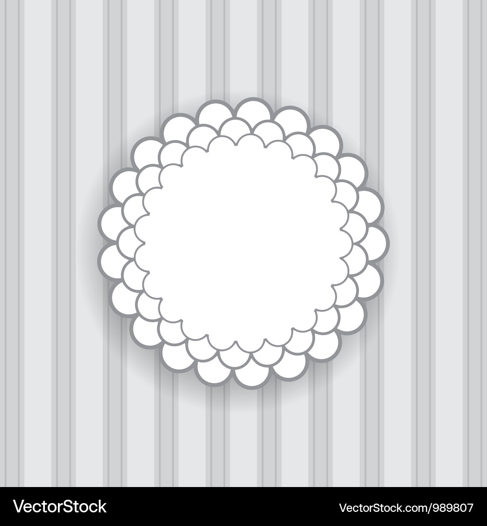 Background and frame Vector Image