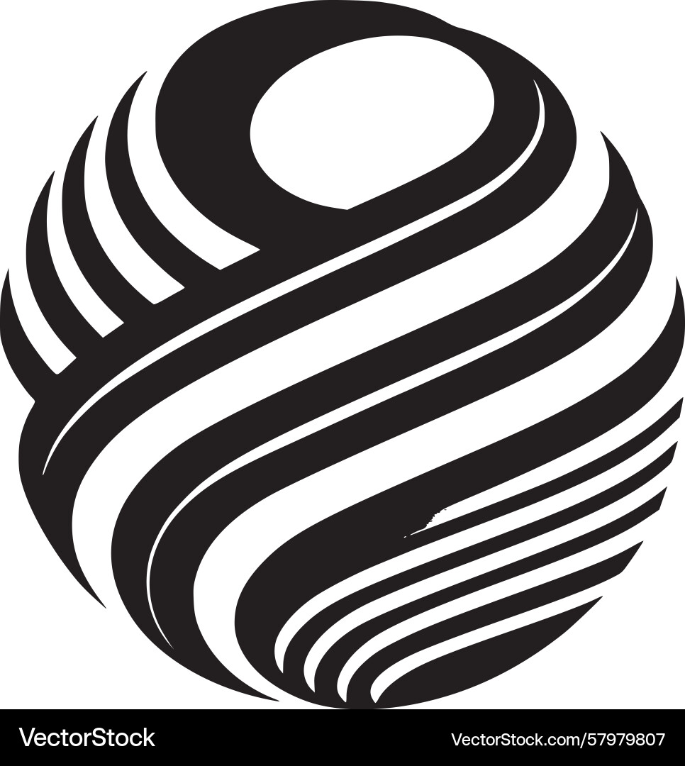 Dynamic Spiral Pattern Vector Image