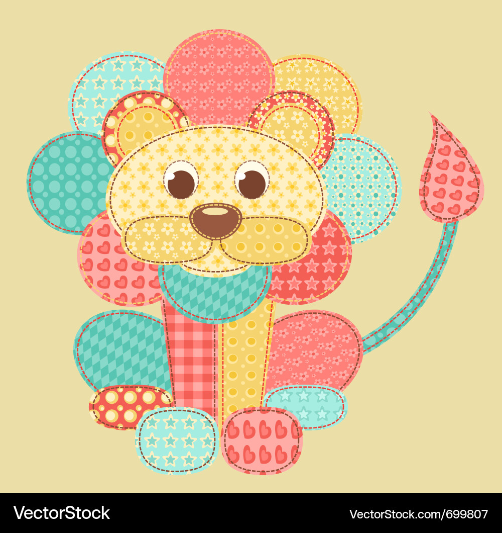 Patchwork Quilt Pattern vector image