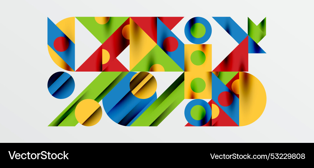 Geometric neo patterns abstract background Geometric neo patterns abstract background vector image