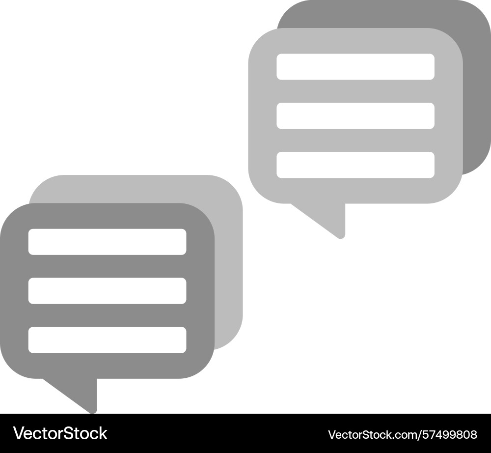 Message icon vector image
