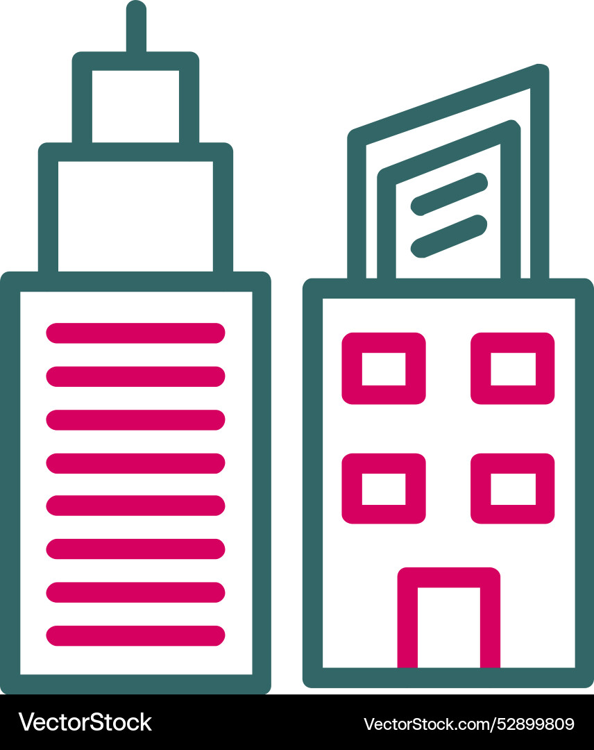 Building icon design Vector Image