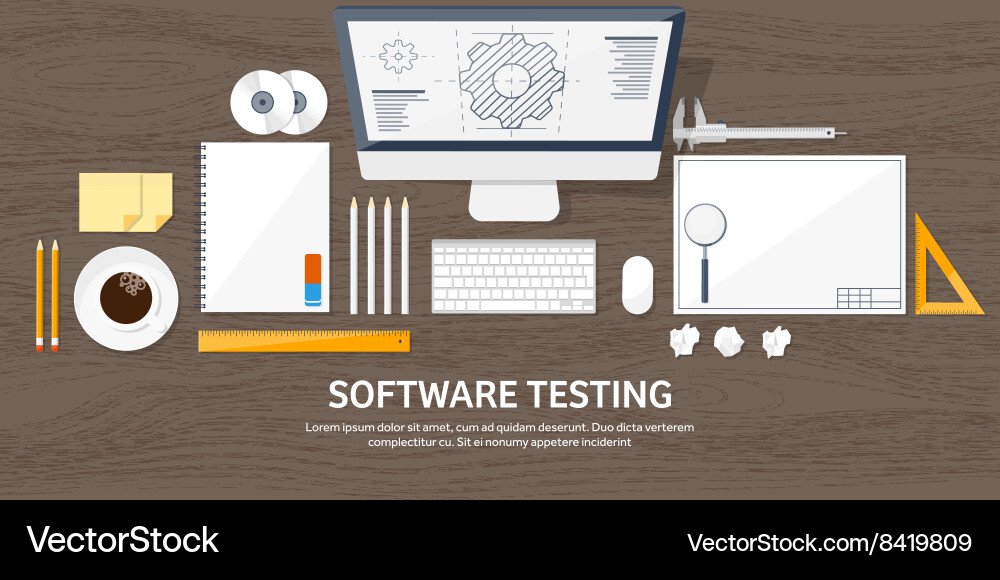 Engineering and architecture vector image