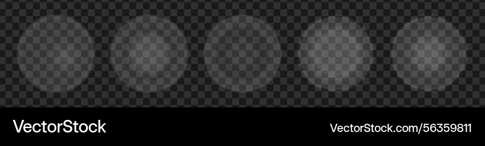 Light transparent circles overlay shadow tint Light transparent circles overlay shadow tint vector image