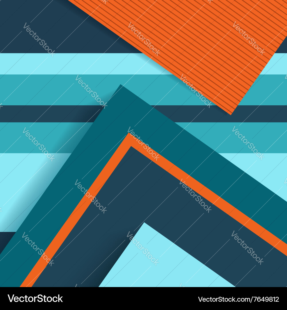 Material design abstract background flat shapes vector image