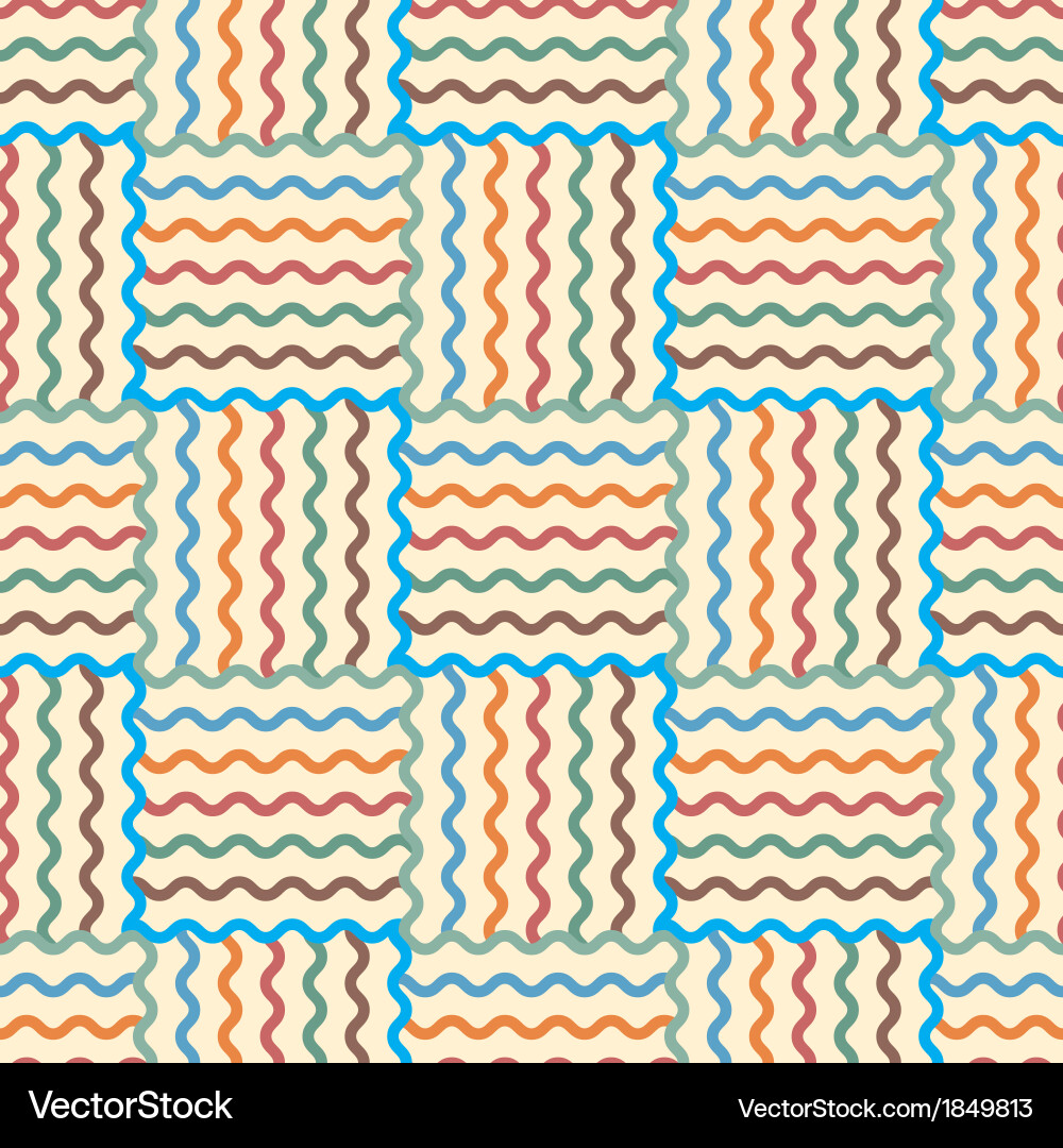 Abstract Waves Pattern vector image