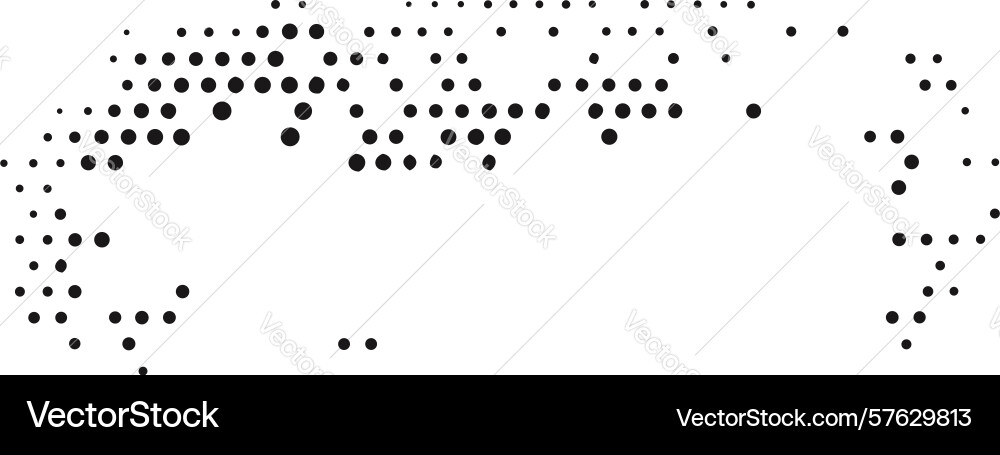 Halftone dot gradient texture background design vector image