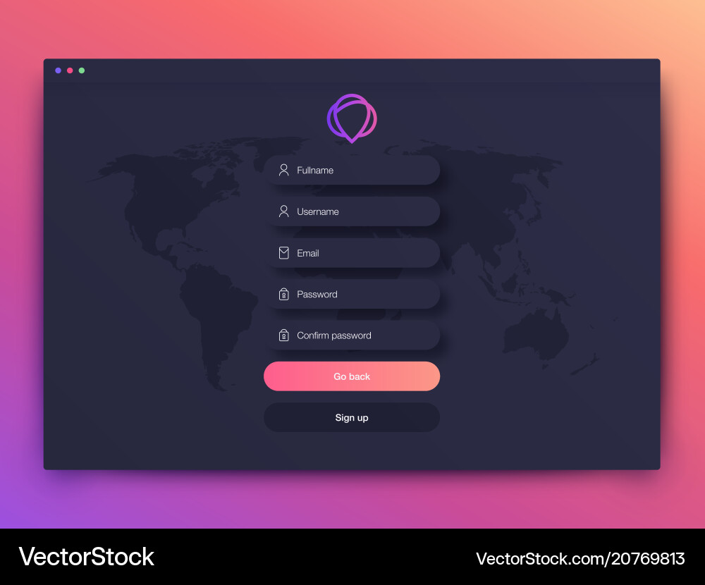 Screens and web concept Vector Image