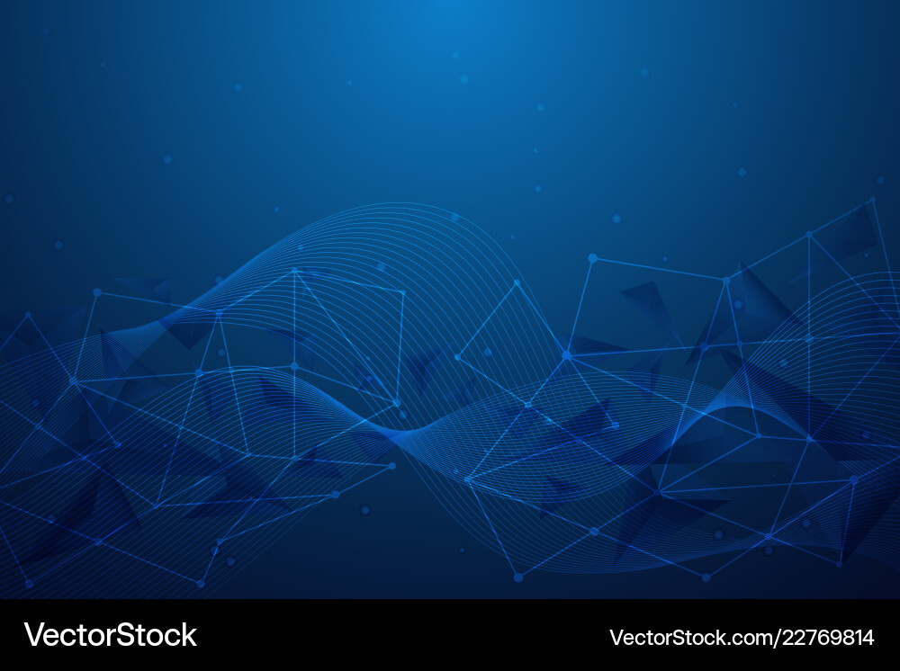 Abstract Particle Mesh Background vector image