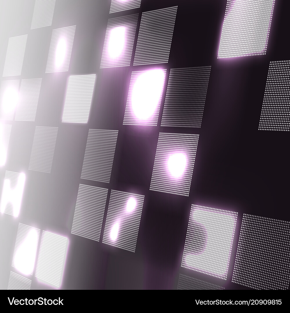 Abstract Tech Grid Background vector image