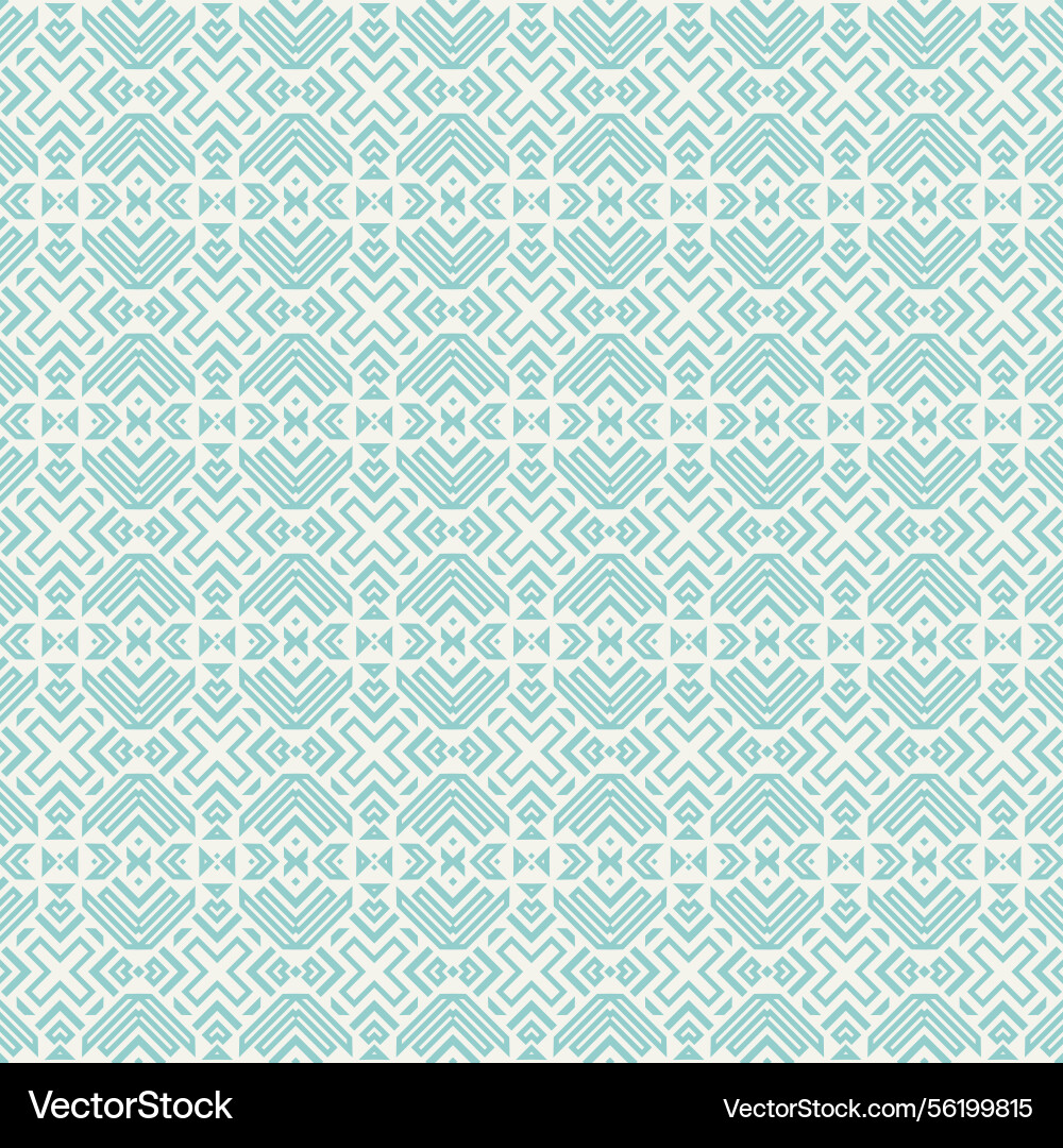 Vintage abstract line pattern design Vector Image