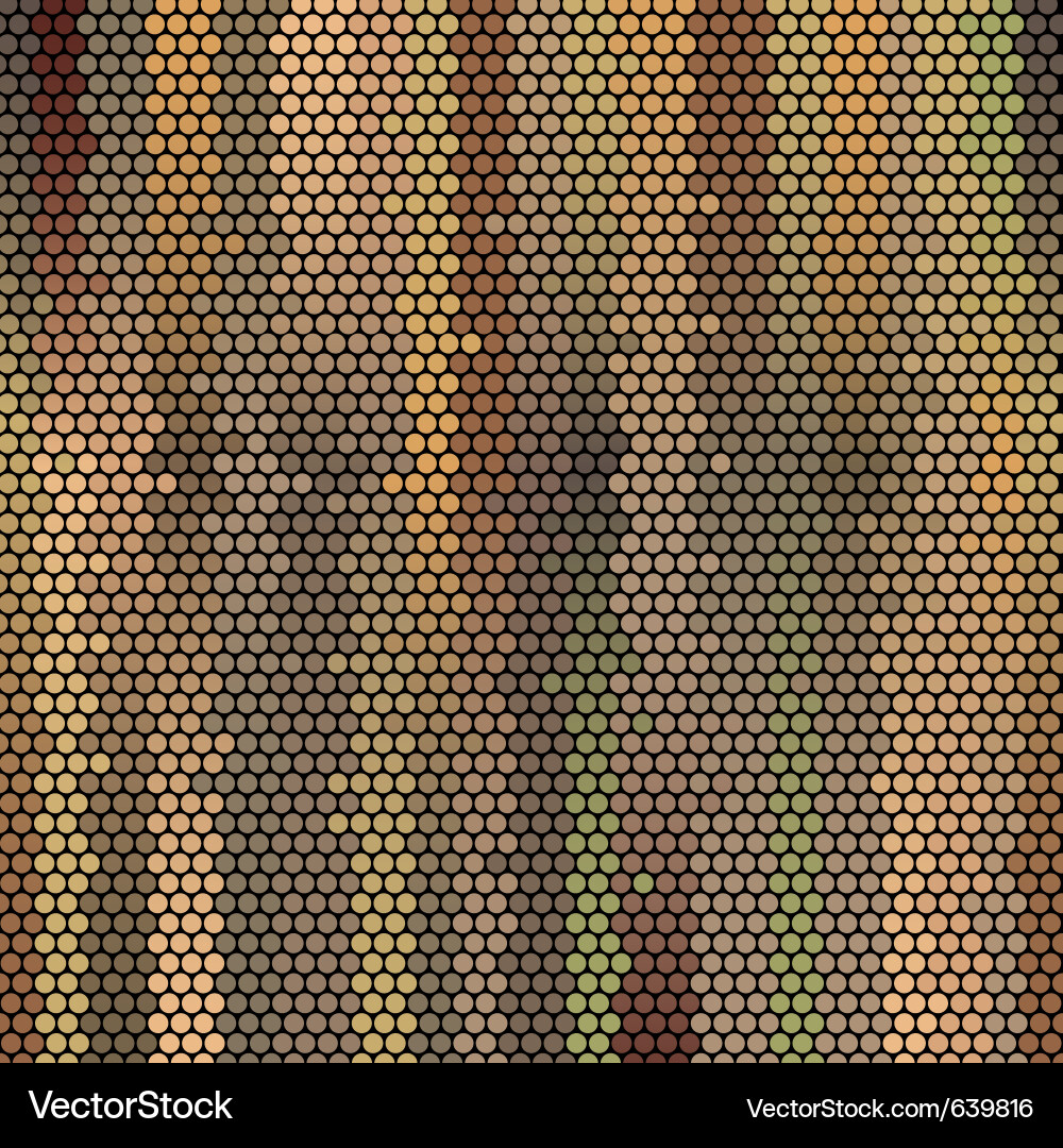 Geometric Dot Pattern Background vector image