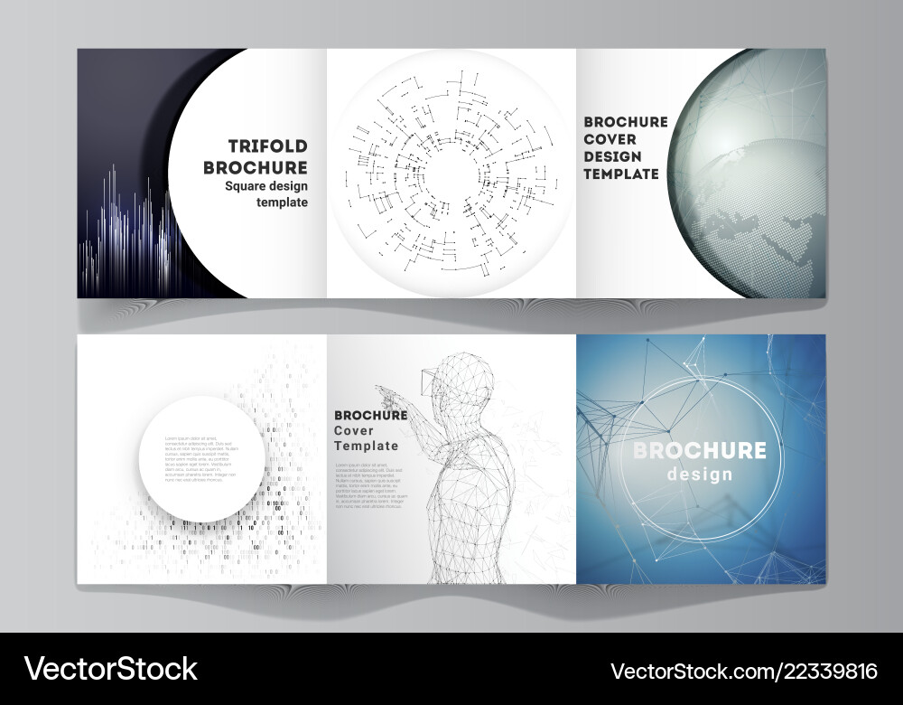Minimal editable layout of square Minimal editable layout of square vector image