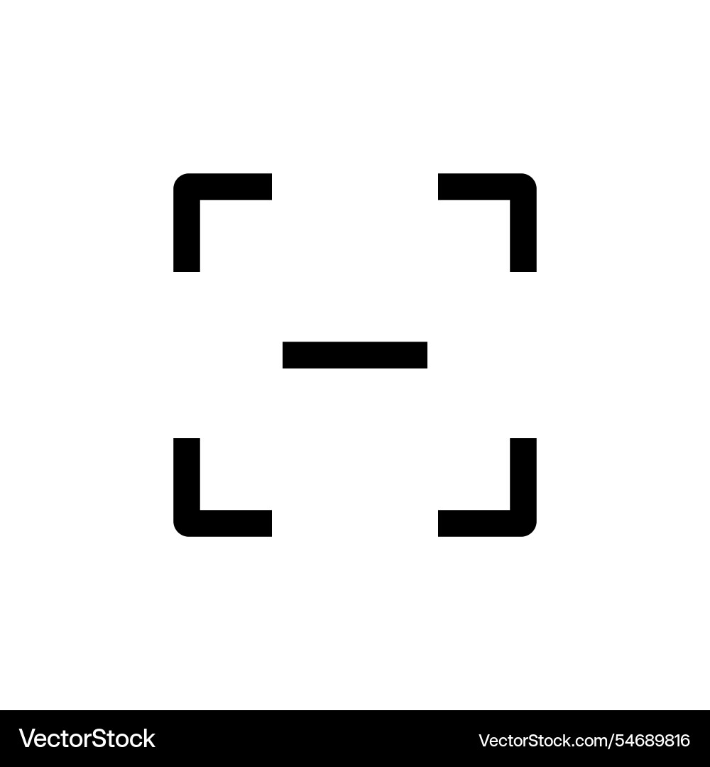 Scan qr code icon Scan qr code icon vector image