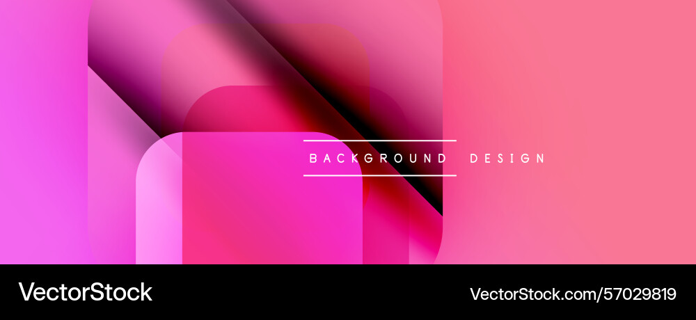 Abstract pink design overlapping shapes create Abstract pink design overlapping shapes create Vector Image