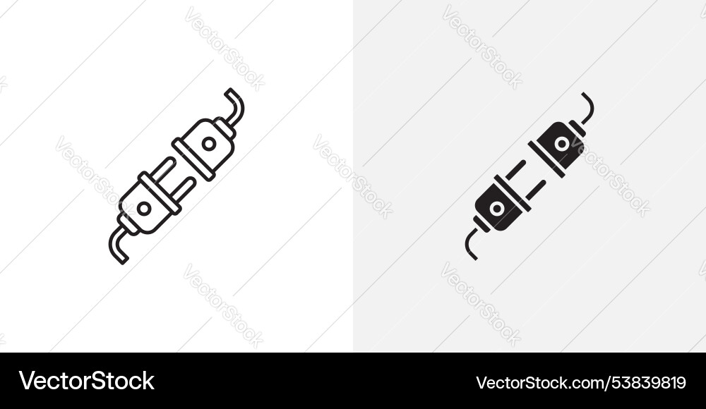 Plugin icon set Plugin icon set vector image