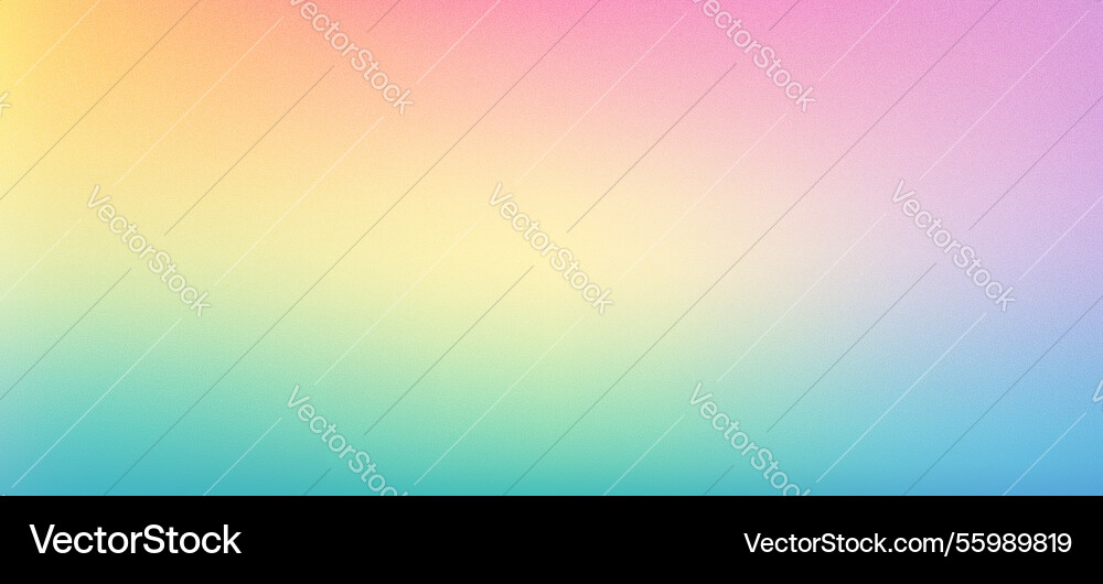 Rainbow ombre gradient with noise grain and foil Rainbow ombre gradient with noise grain and foil vector image