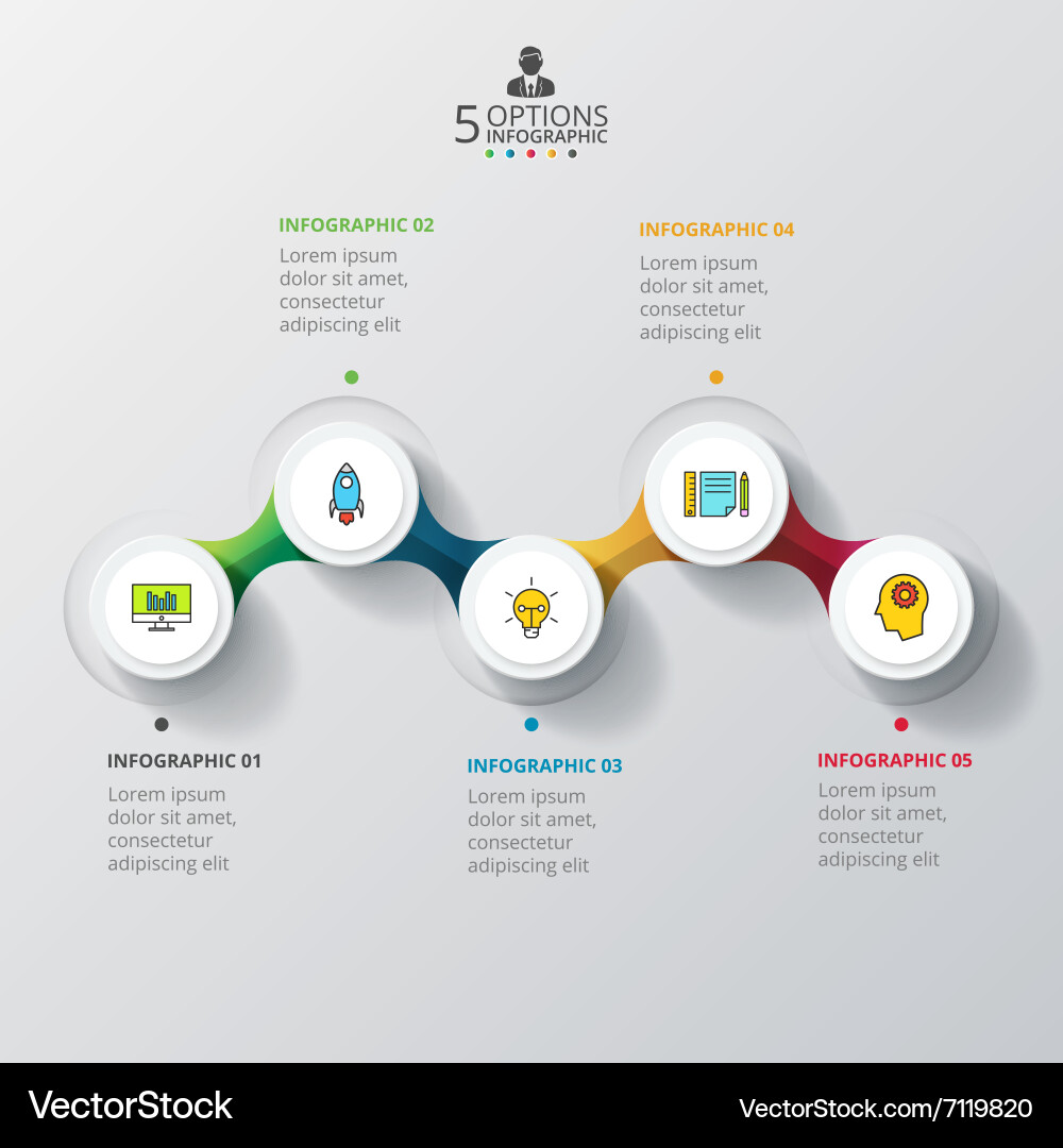 Infographic Elements & Concepts Vector Image
