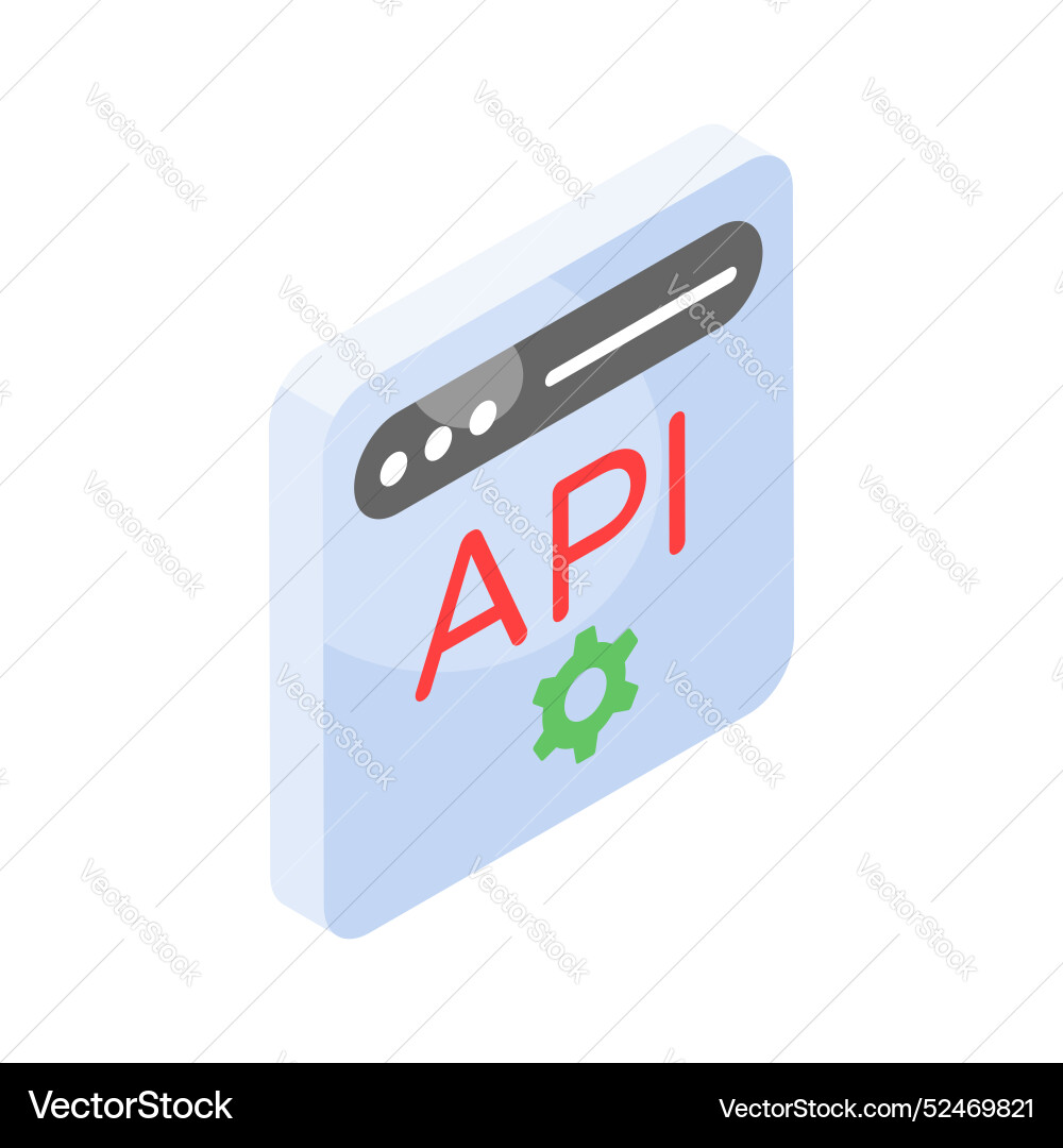 Application programming vector image