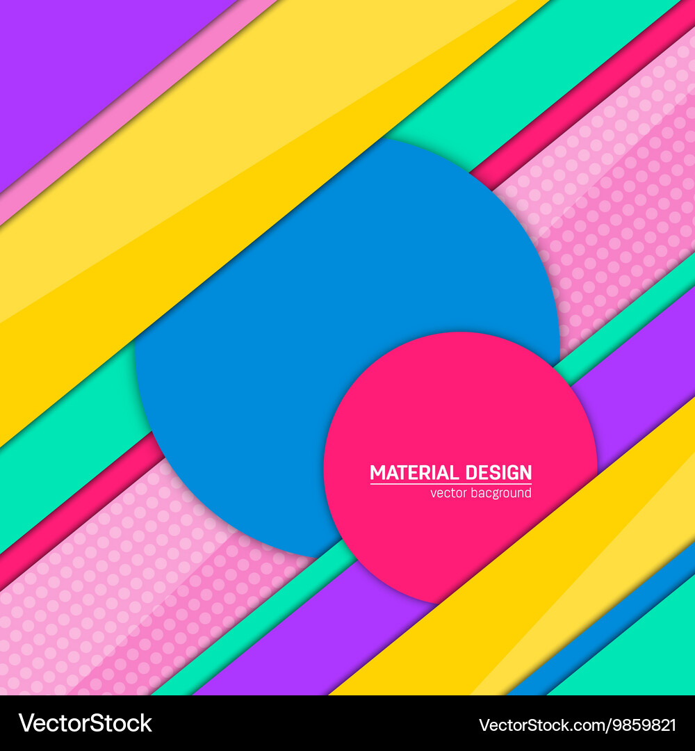 Material design background abstract Vector Image