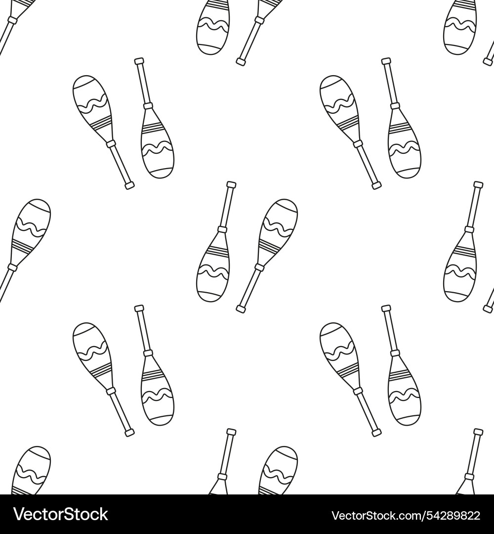 Gymnastics objects seamless pattern Vector Image