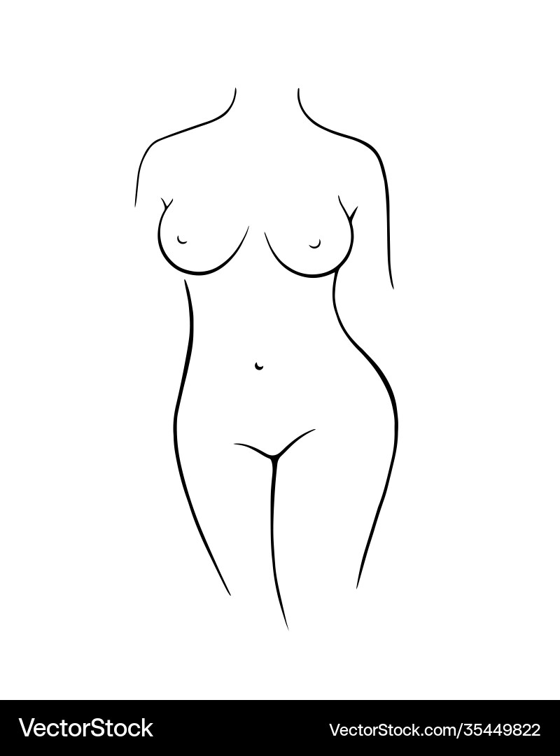 Stylized Figure of a Female Nude Stylized Figure of a Female Nude