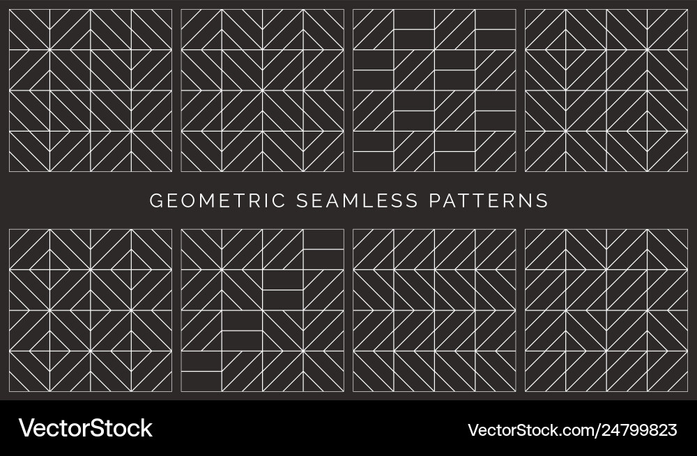 Geometric Abstract Patterns vector image