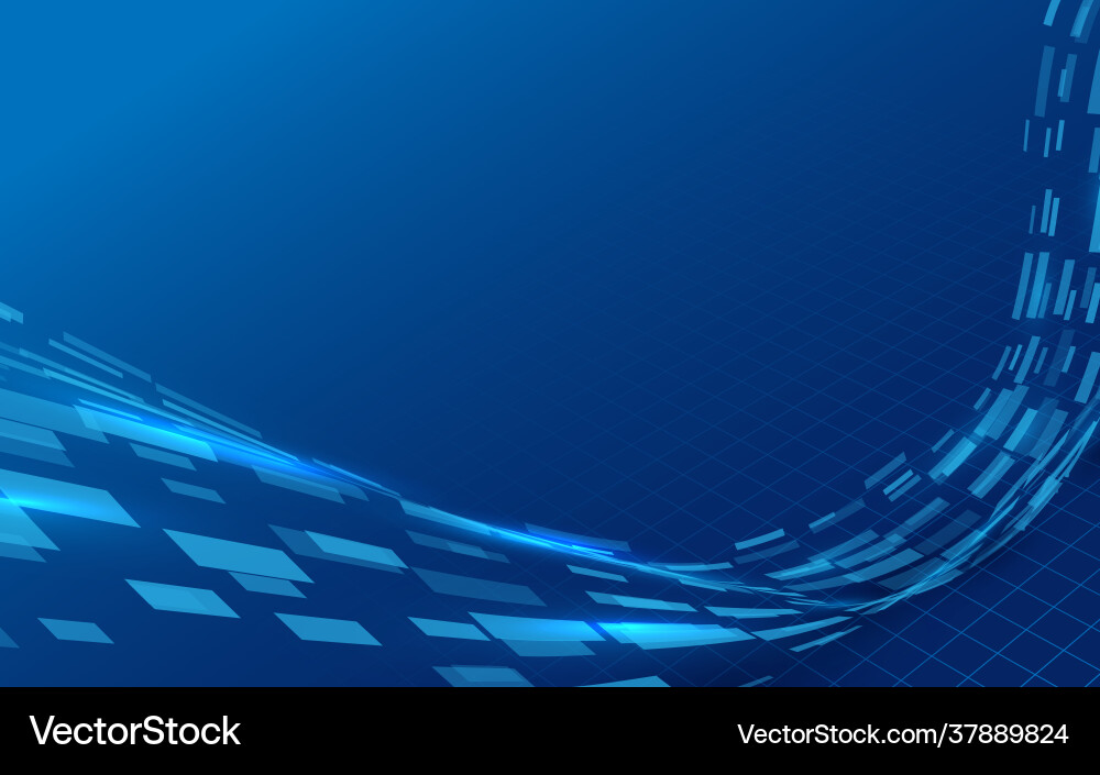 Abstract geometric rectangles in curve shape Abstract geometric rectangles in curve shape vector image