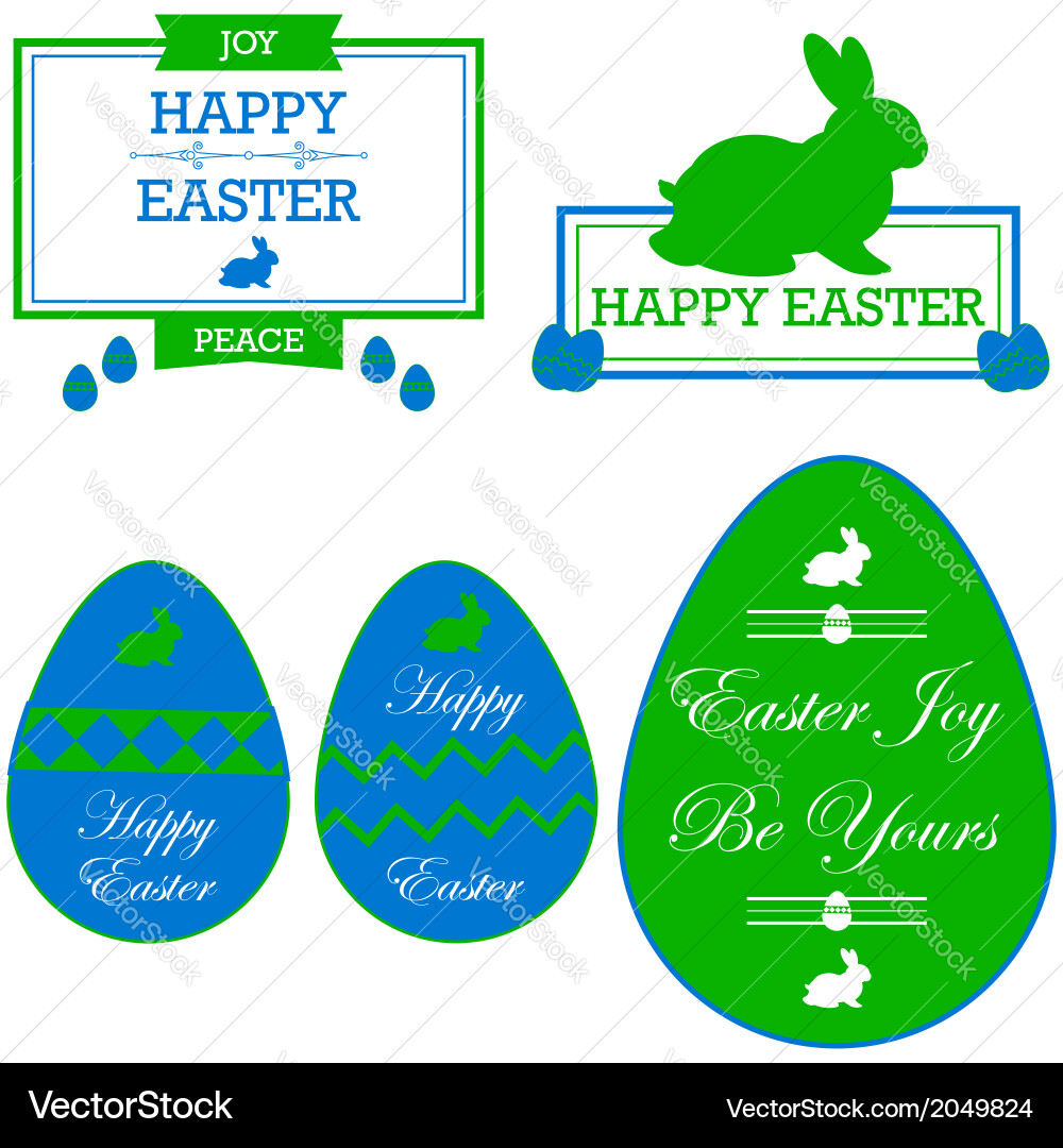 Happy easter Royalty Free Vector Image - VectorStock