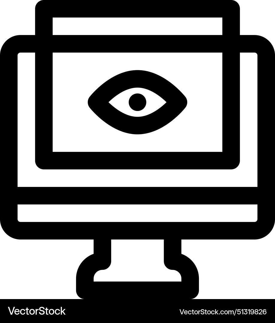 3d scanner icon thin linear style design isolated 3d scanner icon thin linear style design isolated vector image