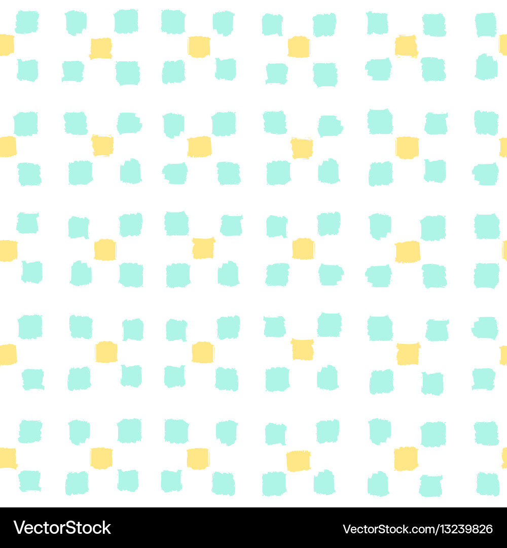 Paint Square Pattern vector image