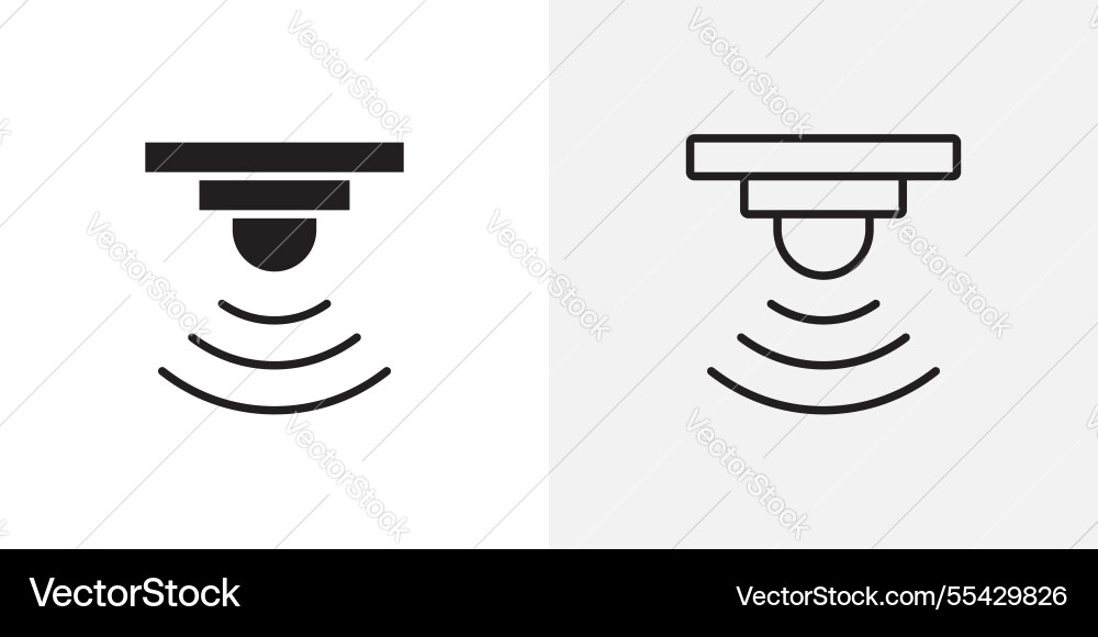 Sensor icons pack for apps and ui ux desigs Sensor icons pack for apps and ui ux desigs vector image