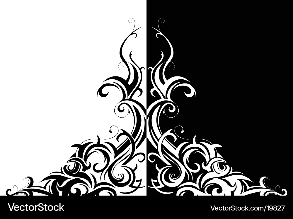 Intricate Swirl Pattern vector image
