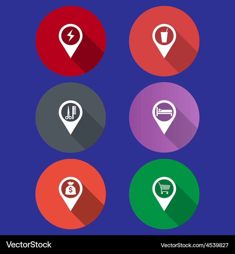 Map pointer Vector Image