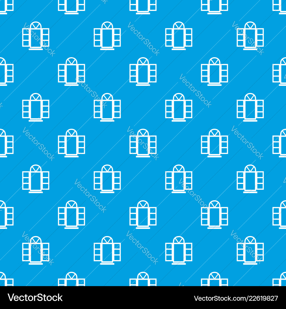 Open narrow window frame pattern seamless Open narrow window frame pattern seamless vector image