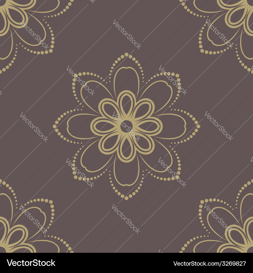 Orient seamless pattern abstract background Vector Image