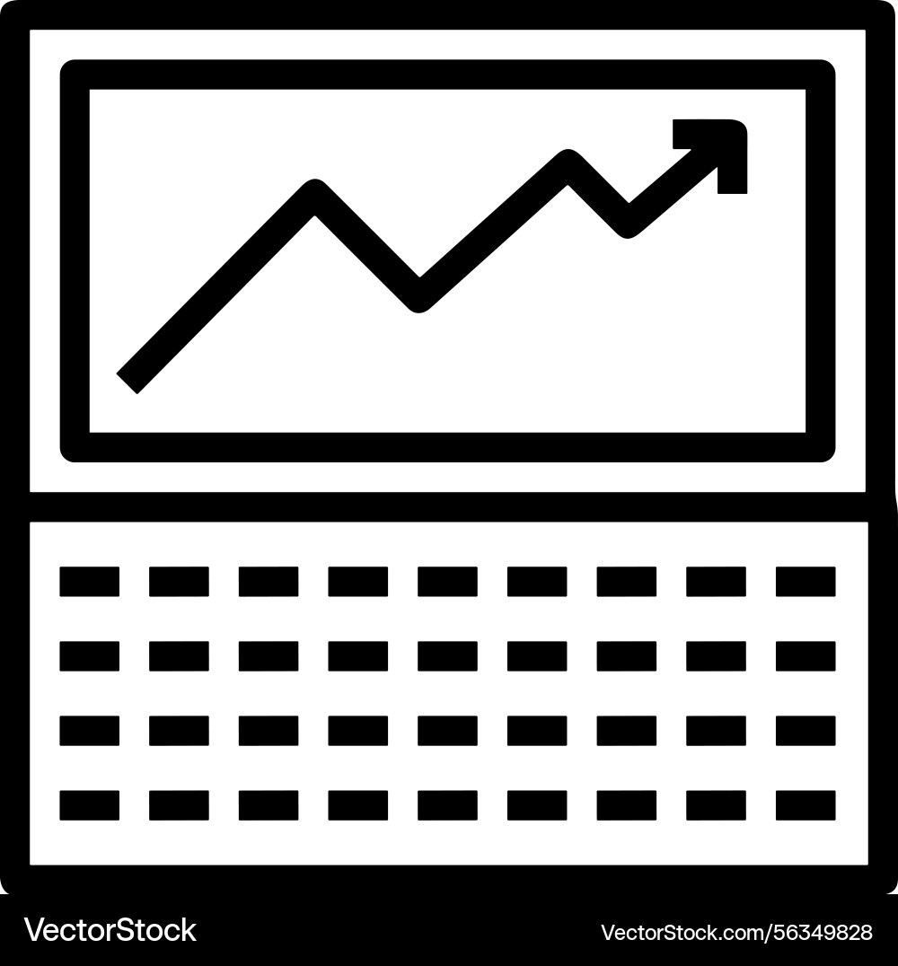 Computer icon symbol image Vector Image