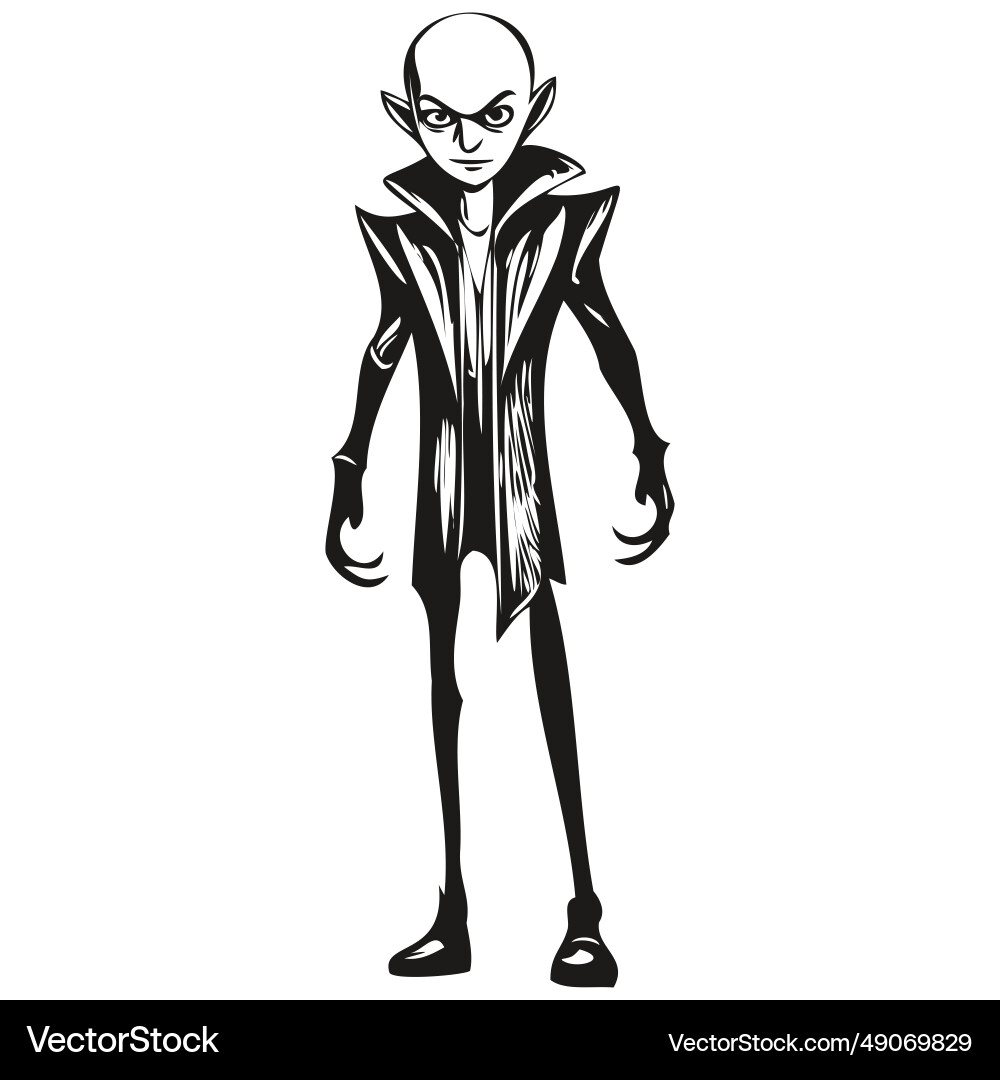 Ethereal vampire image Ethereal vampire image vector image